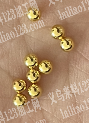 寻找如图铜材质的珠子的源头工厂有吗，请