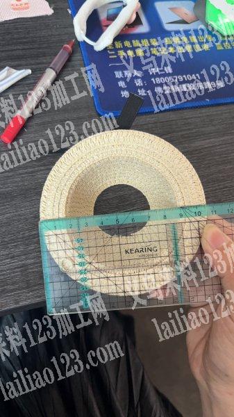 寻找专业做小草帽的加工厂，如图这样的，寻