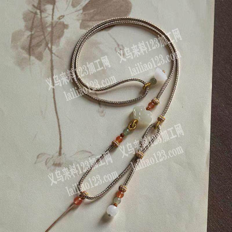 项链绳子，穿珠子编绳，寻找专业会做的有经