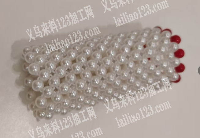 寻找会做穿珠子编织的手工活加工厂。请联系