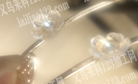 头箍配件，塑料的小花朵，寻找供应商，如图
