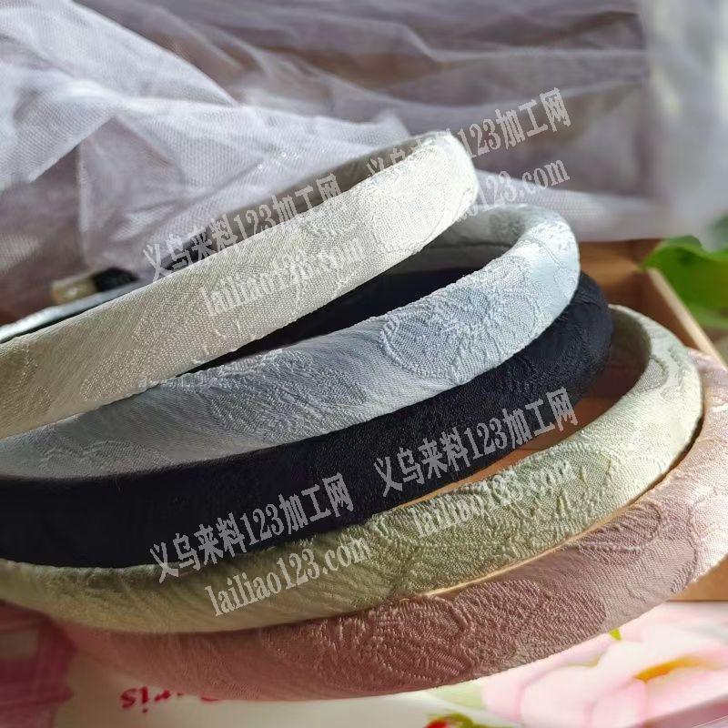 布艺海绵发箍订单，如图，找如图发箍的工厂
