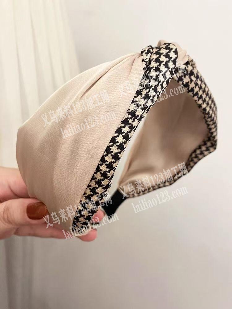 布条打结的发圈成品订单，如图，寻找成品工