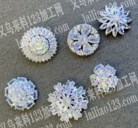 扣子订单，如图，是有锆石的，寻找源头工厂