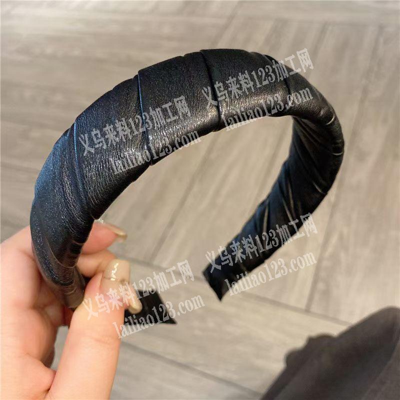 有手工活外发，复古皮质头箍订单外发加工，