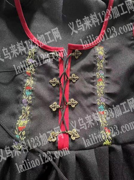公司有手缝扣子穿绳子的手工活外发，寻找的