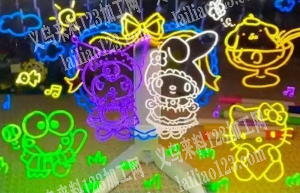 亚克力材质的发光产品订单，如图，寻找工厂