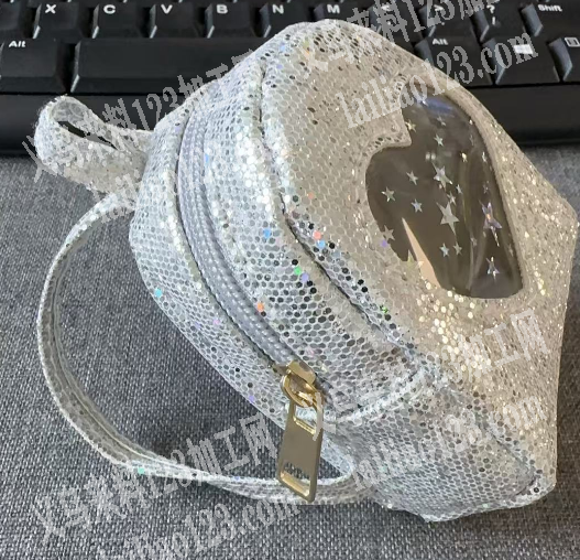 如图亮片背包，儿童包包订单，寻找可以包工