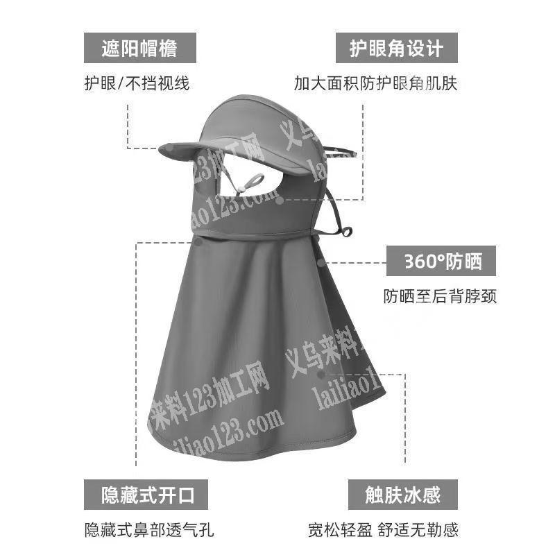 电商防晒面罩成品订单。寻找厂家，如图防晒