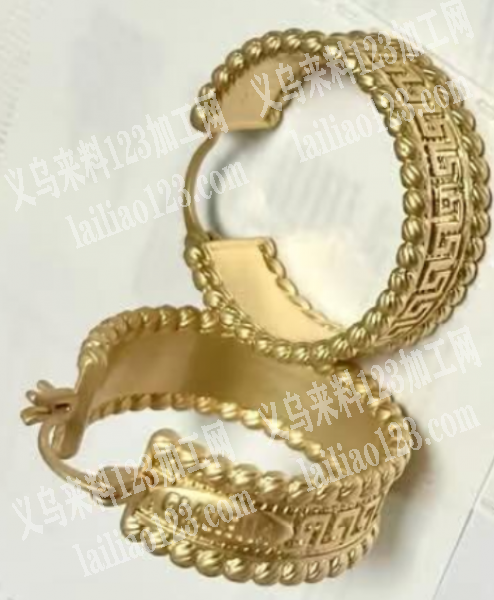 铜饰品订单，如图，寻找专业做如图铜耳环成