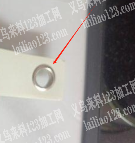 如图打鸡眼扣外发加工，寻找加工厂，请联系
