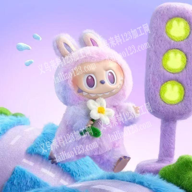 毛绒娃娃订单，如图拉布布娃娃，寻找成品工
