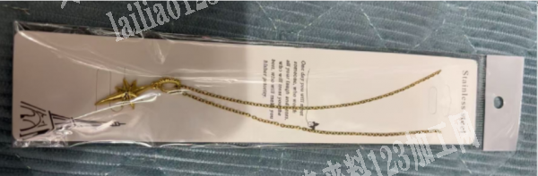 《常年有货做》手工活。简单包装项链的手工