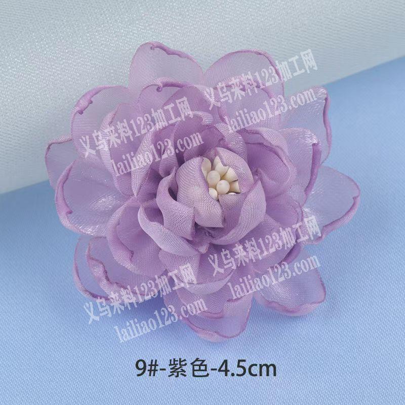 网纱花片烧花边手工活外发加工，寻找会做的