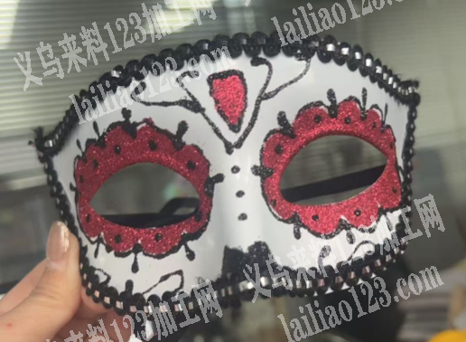 如图，万圣节圣诞面具订单，寻找专业做面具