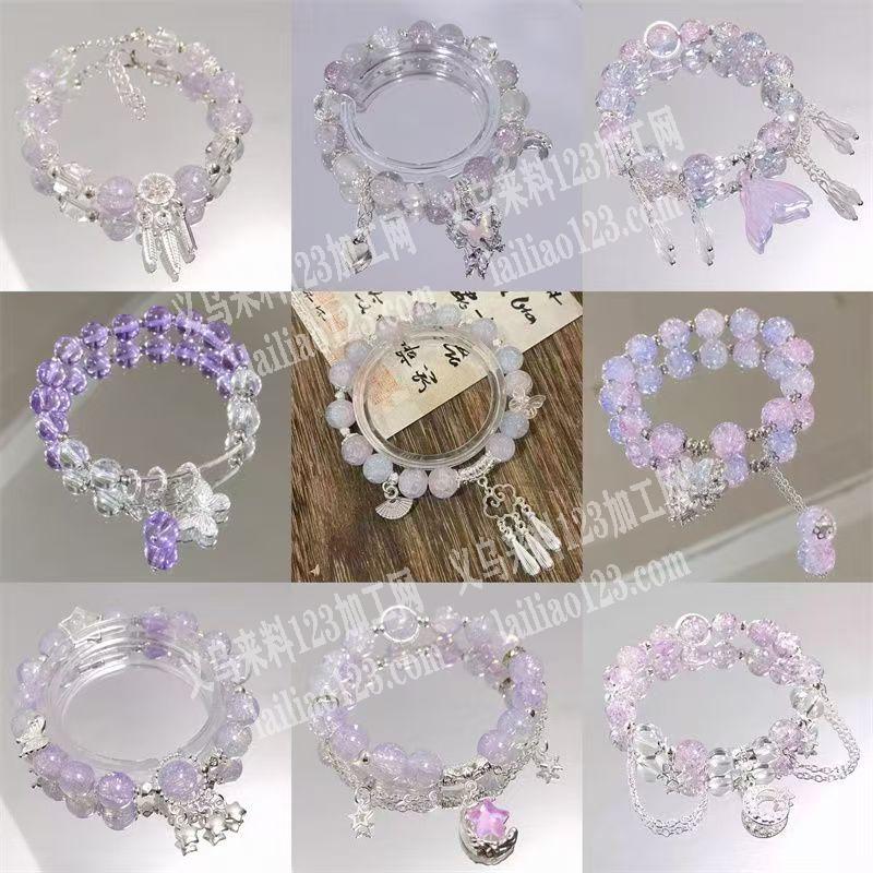 这个手工串珠项链，成品手链，订单寻找厂家