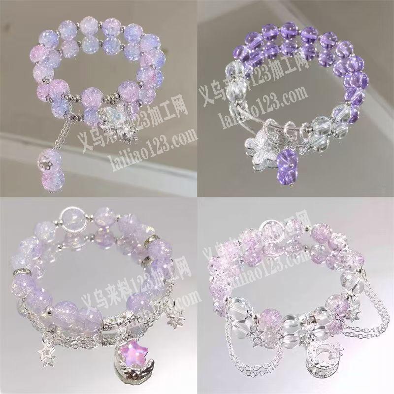 这个手工串珠项链，成品手链，订单寻找厂家