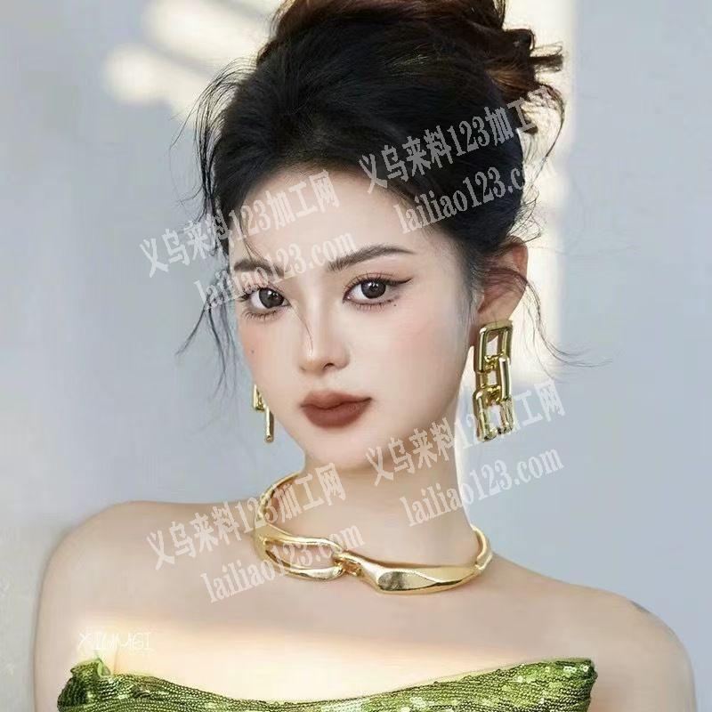 金属项链订单，如图，合金项链订单，找钢模