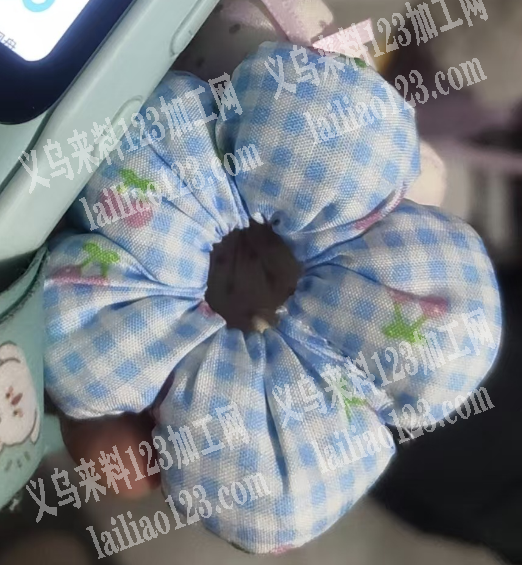 花朵布艺发圈外发加工{平车活外发}寻找平