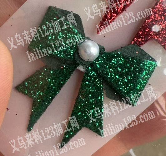 寻找圣诞节蝴蝶结厂家，如图，这样的厂家有