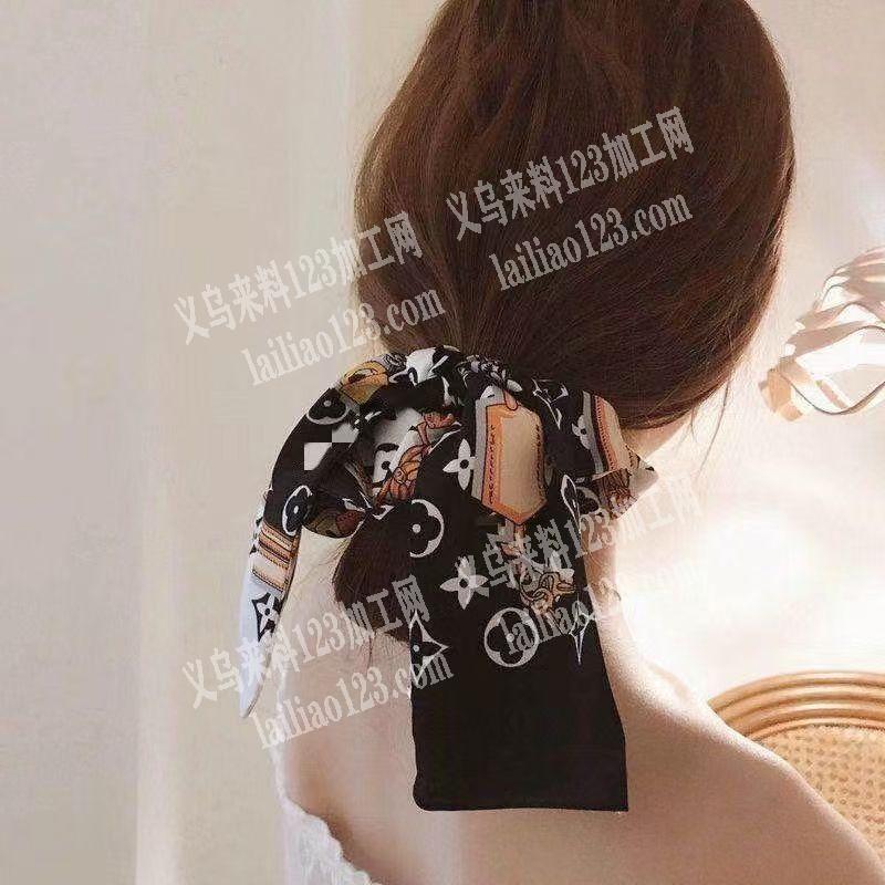如图布艺饰品订单，寻找专业做这个飘带+发