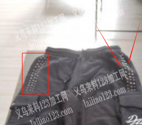 裤子上面烫钻外发加工，寻找烫钻的加工厂，