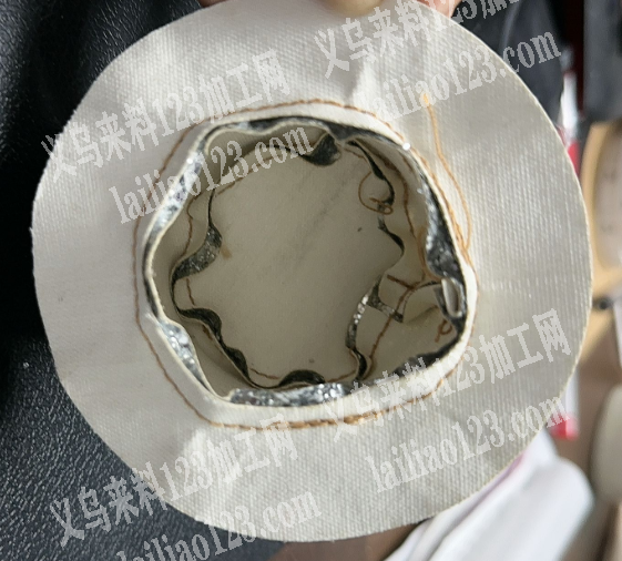 公司有帽子订单外发，如图，寻找专业做这个