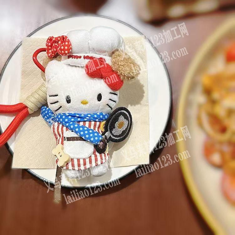 大量毛绒公仔挂件订单，附图片，寻找源头成