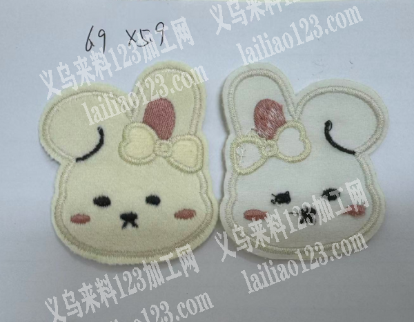 刺绣订单，附图片，寻找生产如图刺绣贴片的