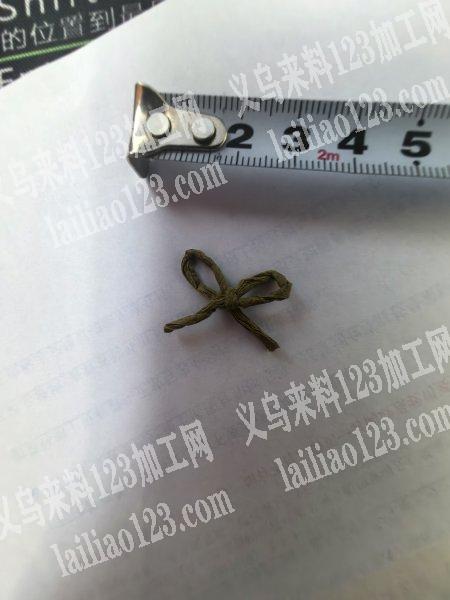 150万个机打蝴蝶结，长度11厘米，求机