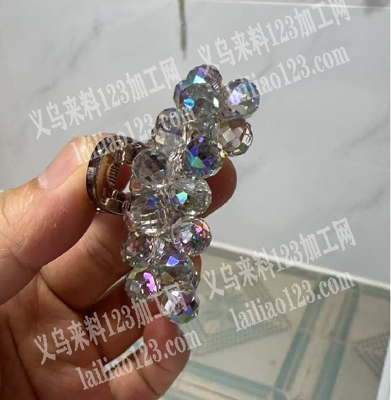 弯针，穿珠子+绕鱼线的手工活《长期有货做