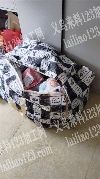 大量行李袋外发加工《需要花样机，同步车高