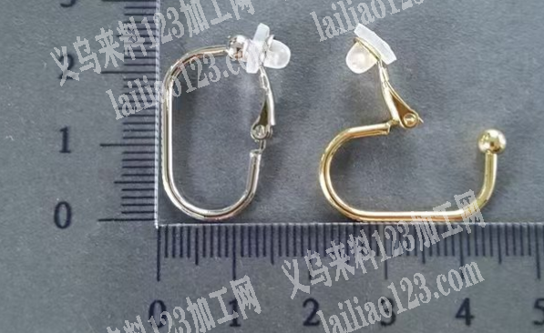 如图，耳饰品烧焊外发加工，烧铜焊的，寻找
