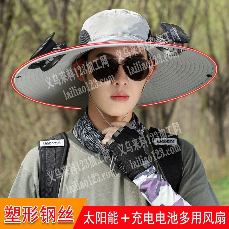 风扇渔夫帽有订单，如图，