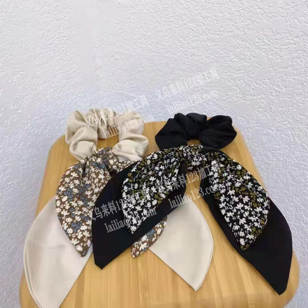 布艺飘带发圈订单，寻找工厂，如图，寻找工