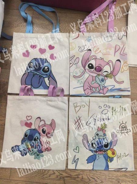 寻找做布袋子的工厂，如图帆布袋。如图布袋