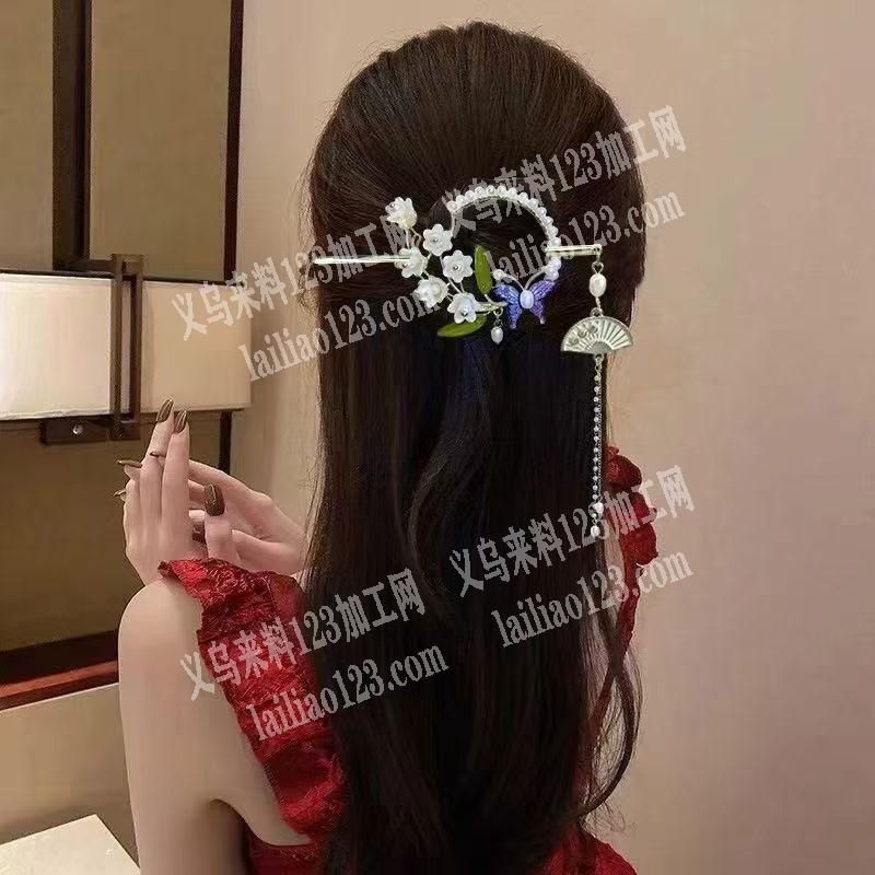 寻找如图发簪上面的配件，有订单，寻找厂家