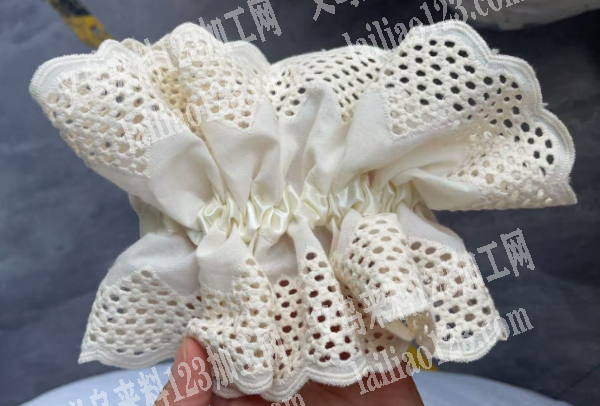 《踩线外发加工》布艺发圈订单，寻找专业做