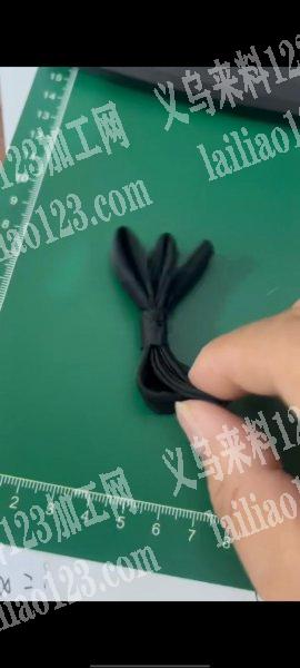 扎蝴蝶结的手工活外发，如图，找义乌扎蝴蝶
