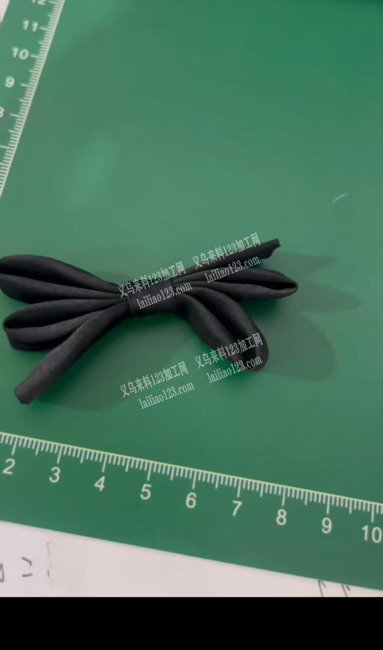 扎蝴蝶结的手工活外发，如图，找义乌扎蝴蝶