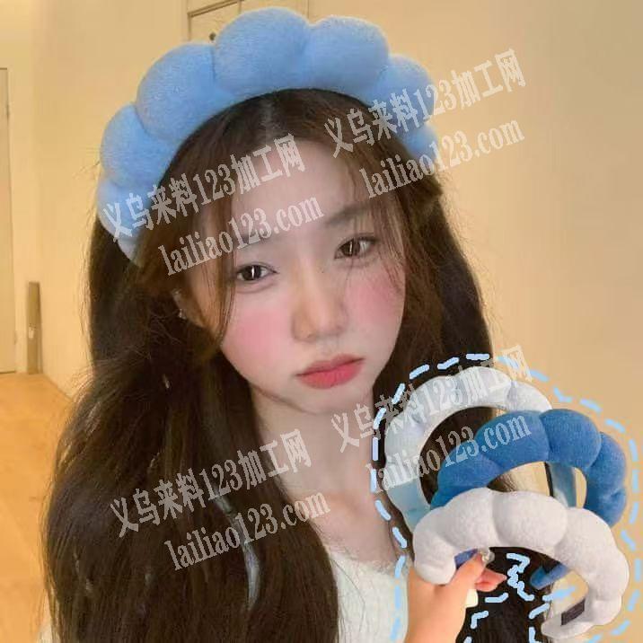 大量订单，寻找专业熟练做海绵发箍的工厂。