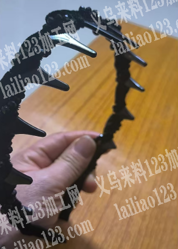 布艺绕布条的发箍成品订单，寻找成品工厂，