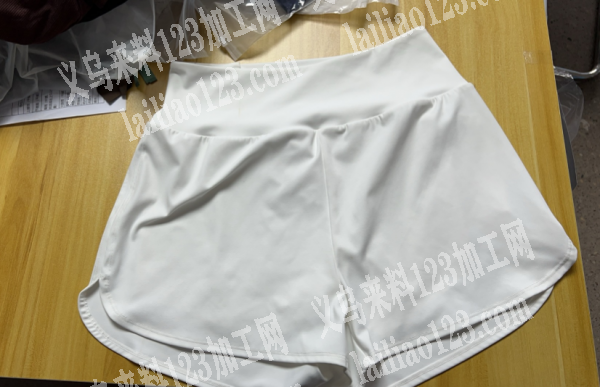 老板委托寻找：瑜伽短裤服装订单外发，如图