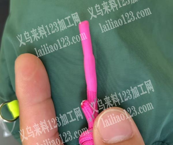 寻找浸塑的加工厂，如图，类似鞋带的，寻找