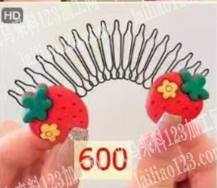 寻找生产如图碎发梳的工厂，请联系详谈。，