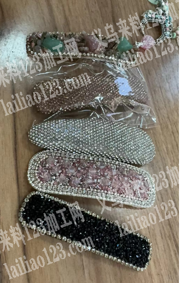 满钻发夹成品订单，如图，寻找专业做这个发
