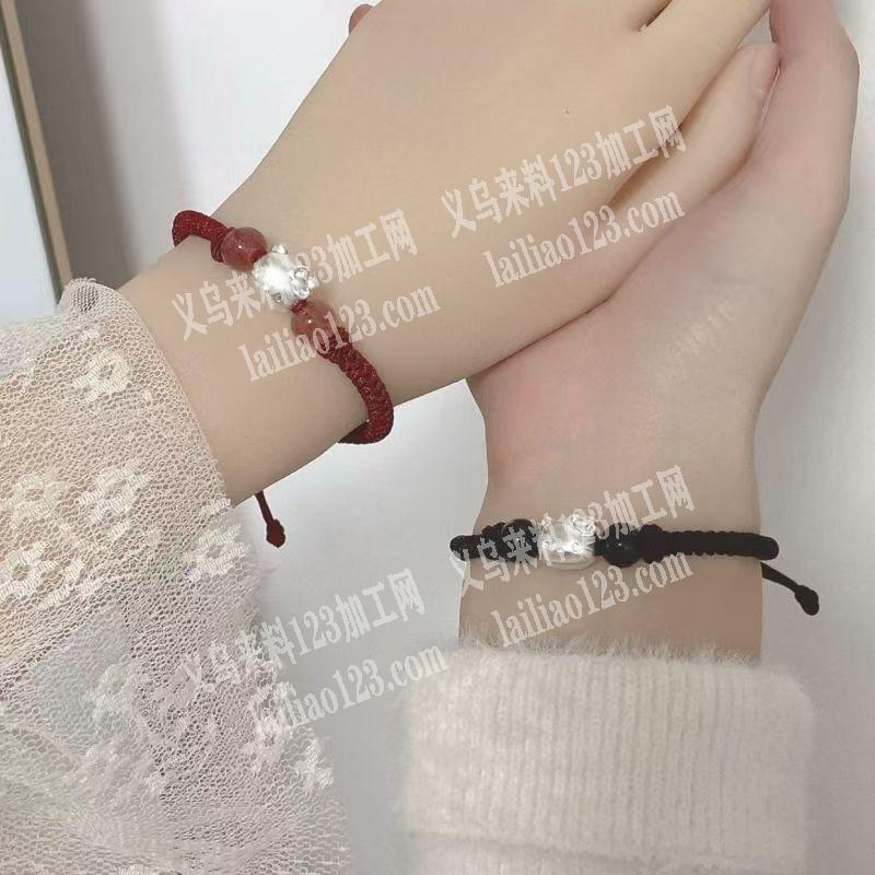 手链编织的手工活订单，如图，寻找会做的加