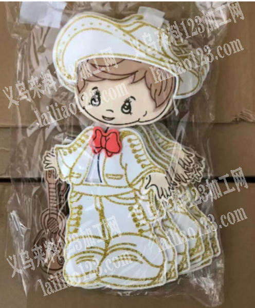 卡通制品工艺品订单，如图，材质不限制，如