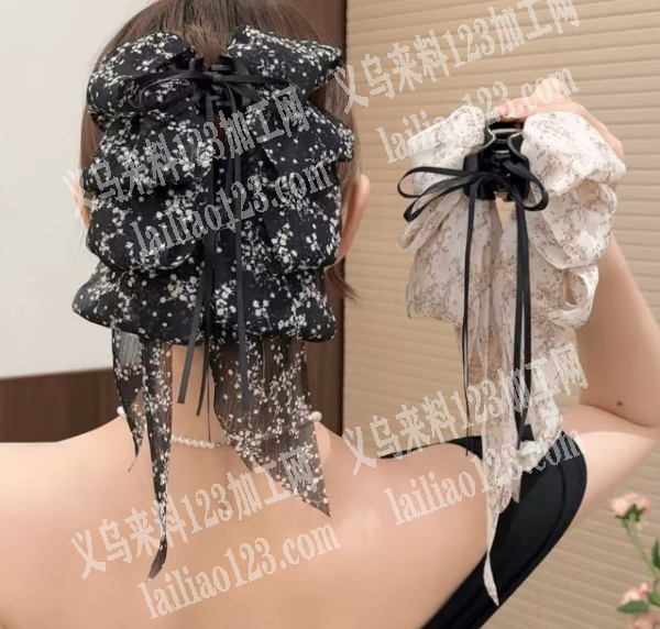 长期有订单，布艺发饰抓夹订单，如图，寻找