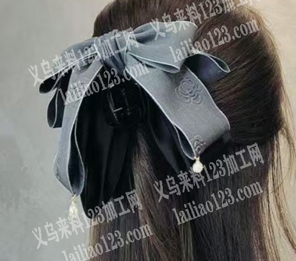 公司布艺发饰订单。寻找专业做布艺蝴蝶结的